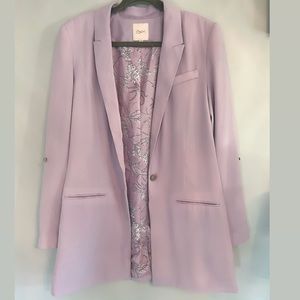 LILAC BLAZER |SHOULDER PADS|
